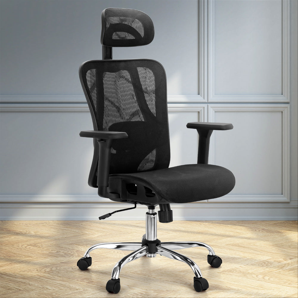 Ergonomic High Back Office Chair Black Mesh
