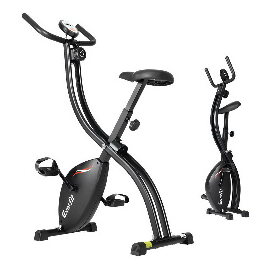Exercise Bike X - Bike Folding Magnetic Bicycle Cycling Flywheel Fitness Machine - Rivercity House & Home Co. (ABN 18 642 972 209) - Affordable Modern Furniture Australia