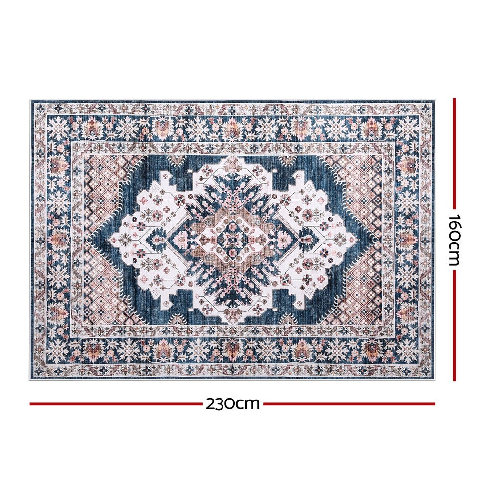 Floor Rug 160X230cm Large Washable Persian Area Rug Living Room Carpet - Home & Garden > Rugs > Floor Rugs - Rivercity House & Home Co. (ABN 18 642 972 209) - Affordable Modern Furniture Australia