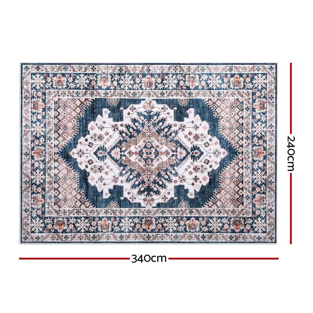 Floor Rug 240x340cm Large Washable Persian Area Rug Living Room Carpet - Home & Garden > Rugs > Floor Rugs - Rivercity House & Home Co. (ABN 18 642 972 209) - Affordable Modern Furniture Australia
