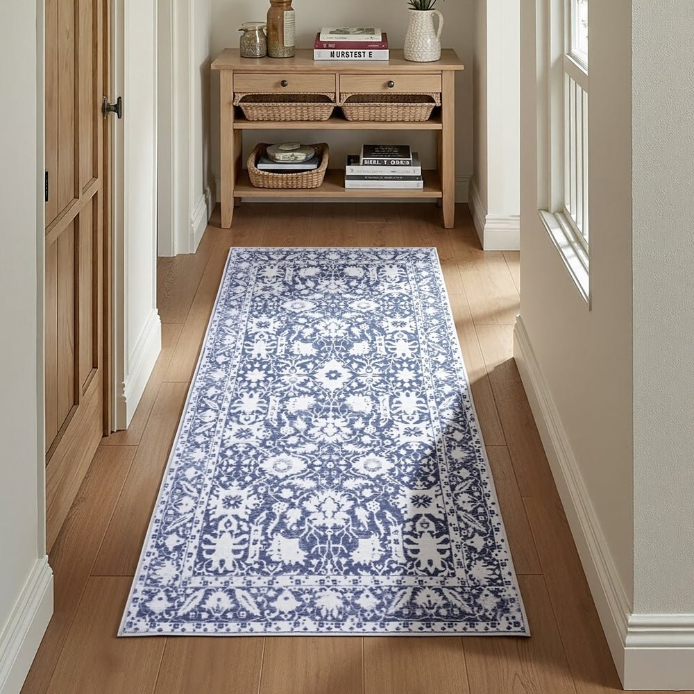 Hallway Runner Rug 80x180cm Soft Velvet Washable Modern Kitchen Mat - Home & Garden > Rugs > Floor Rugs - Rivercity House & Home Co. (ABN 18 642 972 209) - Affordable Modern Furniture Australia