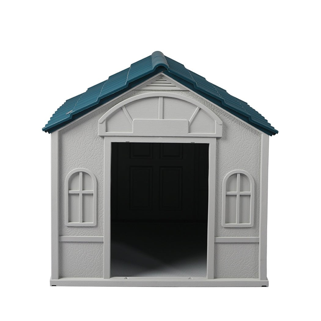 Large Dog Kennel Indoor Outdoor with Ventilation - Blue - Rivercity House & Home Co. (ABN 18 642 972 209) - Affordable Modern Furniture Australia