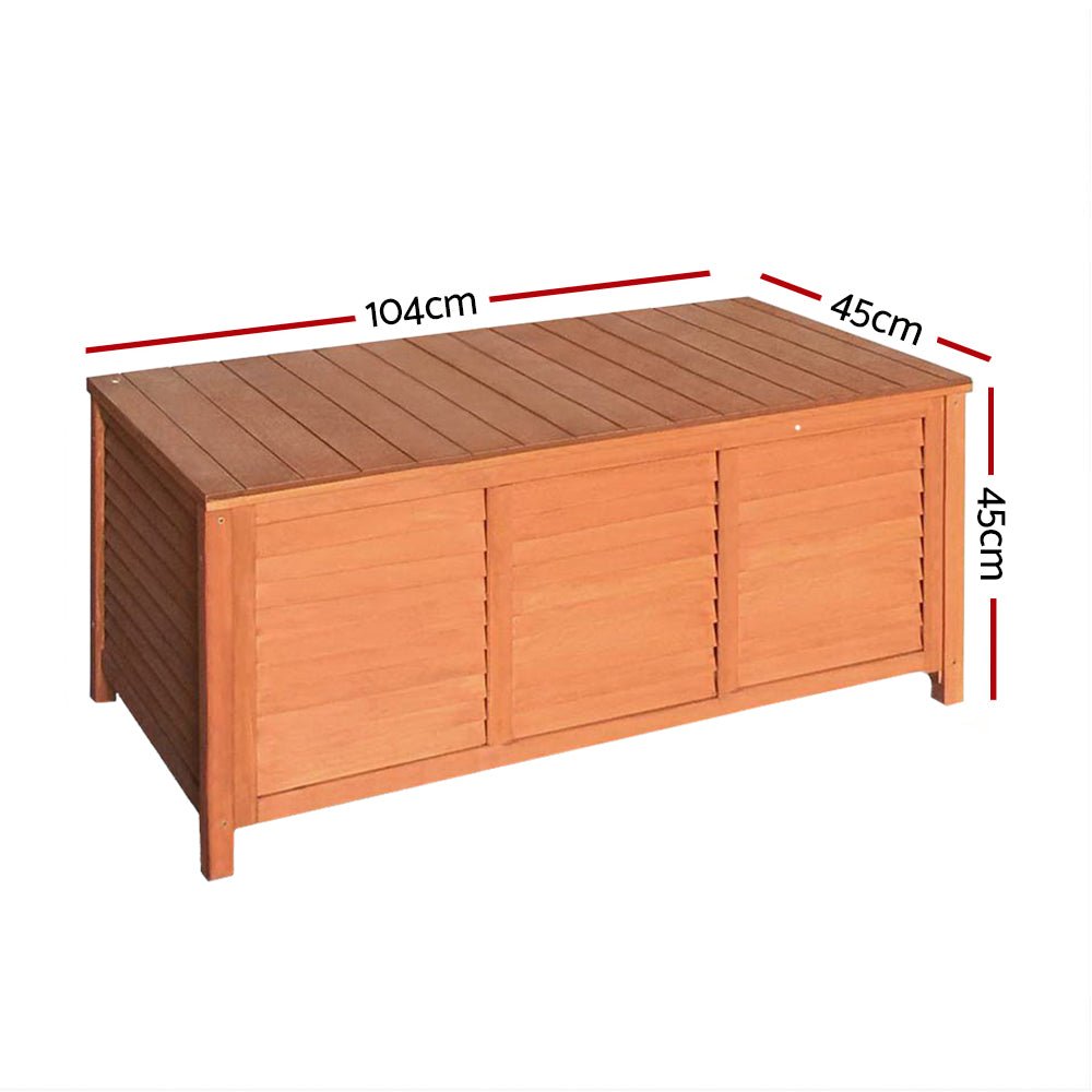 Outoor Fir Wooden Storage Bench - Home & Garden > Storage - Rivercity House & Home Co. (ABN 18 642 972 209) - Affordable Modern Furniture Australia