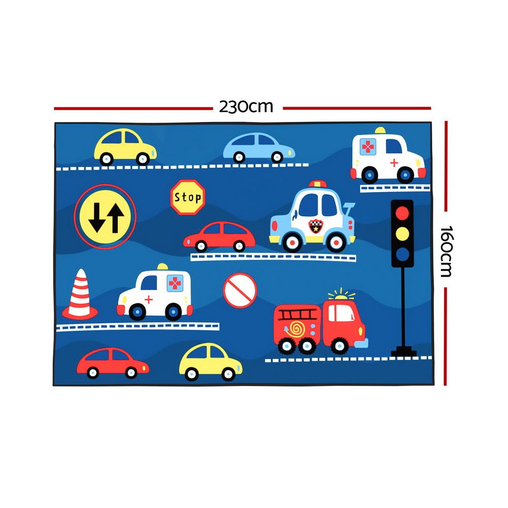 Rug 160x230cm Area Rug Washable Mat Large Carpet Soft Short Pile Kids - Home & Garden > Rugs > Floor Rugs - Rivercity House & Home Co. (ABN 18 642 972 209) - Affordable Modern Furniture Australia