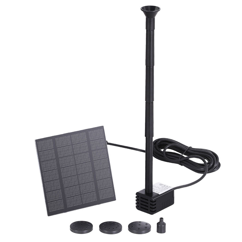 Solar Pond Pump Submersible Water Fountain Kit 2.6FT - Home & Garden > Fountains > Fountain & Ponds Accessories - Rivercity House & Home Co. (ABN 18 642 972 209) - Affordable Modern Furniture Australia