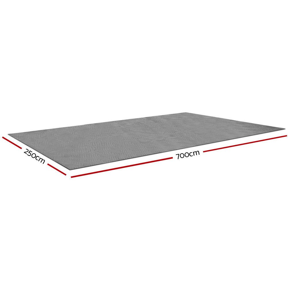 7 X 2.5M Annex Floor Mat - Grey - Outdoor > Camping - Rivercity House & Home Co. (ABN 18 642 972 209) - Affordable Modern Furniture Australia