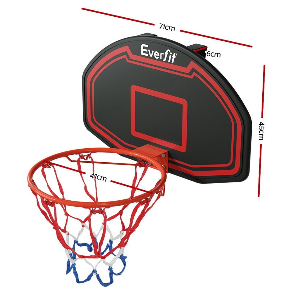 Basketball Hoop Door Wall Mounted Kids Sports Backboard Indoor Outdoor - Sports & Fitness > Basketball & Accessories - Rivercity House & Home Co. (ABN 18 642 972 209) - Affordable Modern Furniture Australia