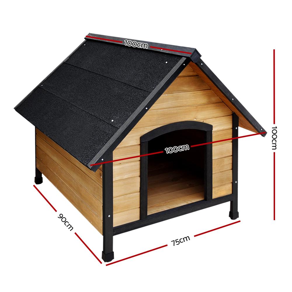 XL Wooden Dog Kennel - Pet Care - Rivercity House & Home Co. (ABN 18 642 972 209) - Affordable Modern Furniture Australia