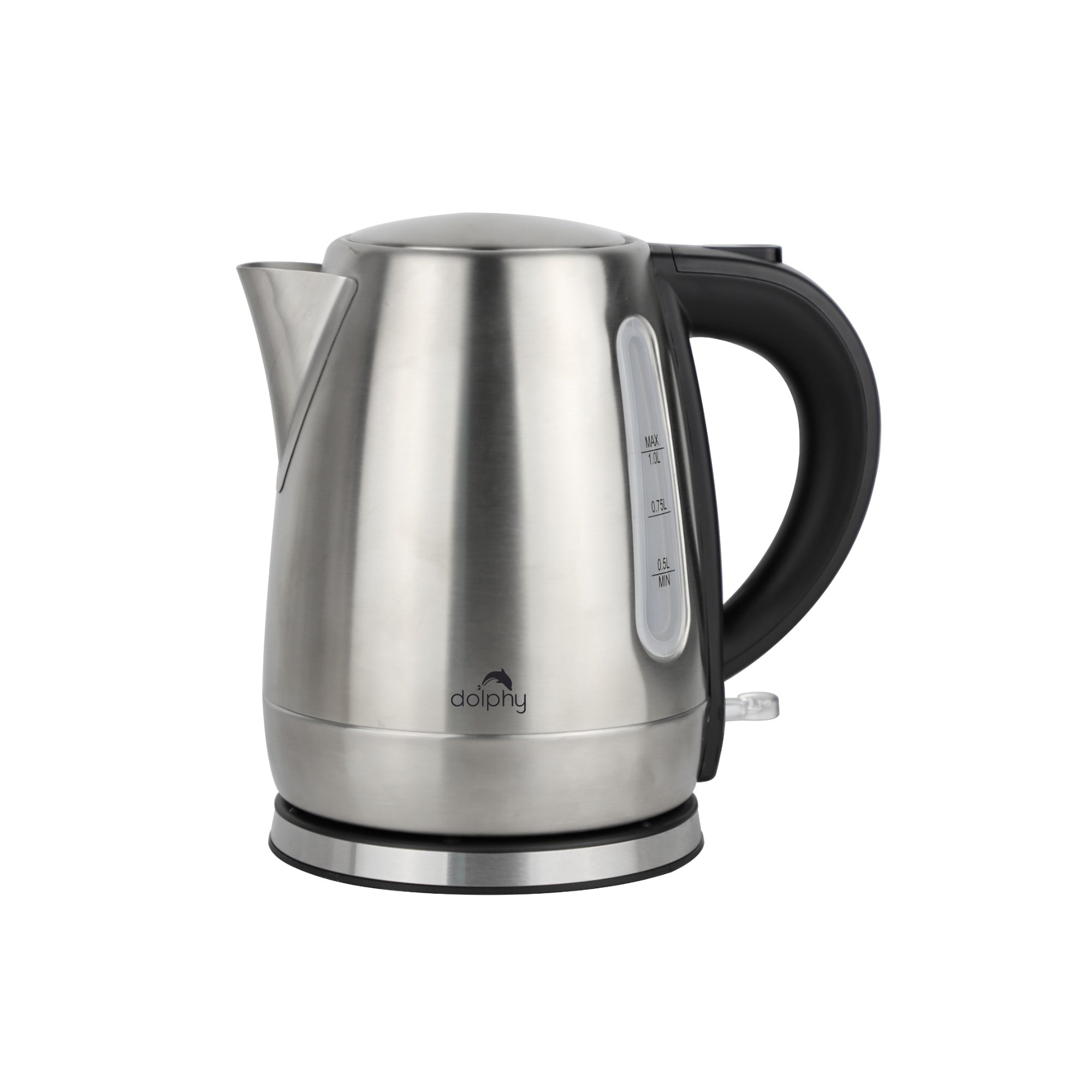 1.0L Stainless Steel Electric Kettle Black - Appliances > Kitchen Appliances > Kettles - Rivercity House & Home Co. (ABN 18 642 972 209) - Affordable Modern Furniture Australia