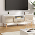 120CM Scandinavian-inspired Wooden Entertainment Unit