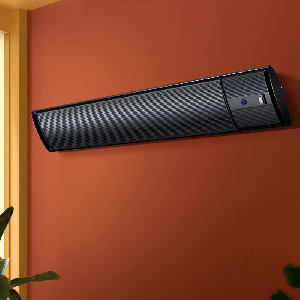 1800W Electric Radiant Strip Heater With Remote Control - Rivercity House & Home Co. (ABN 18 642 972 209) - Affordable Modern Furniture Australia