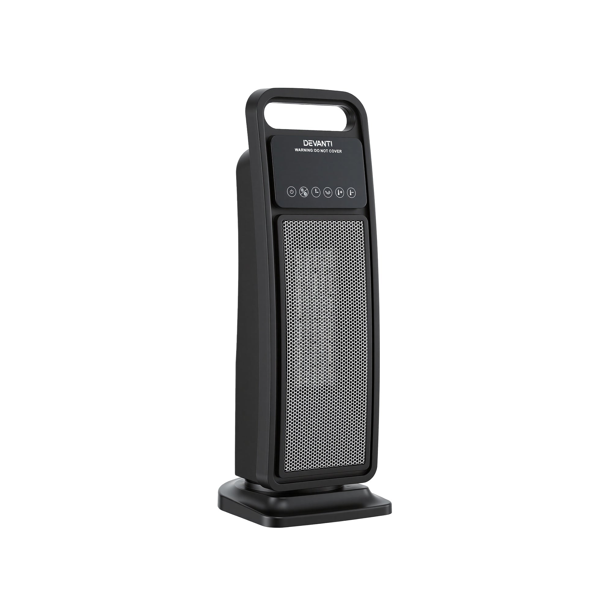 2000W Ceramic Tower Heater Space Heaters Indoor Oscillating Black - Appliances > Heaters > Electric Heaters - Rivercity House & Home Co. (ABN 18 642 972 209) - Affordable Modern Furniture Australia