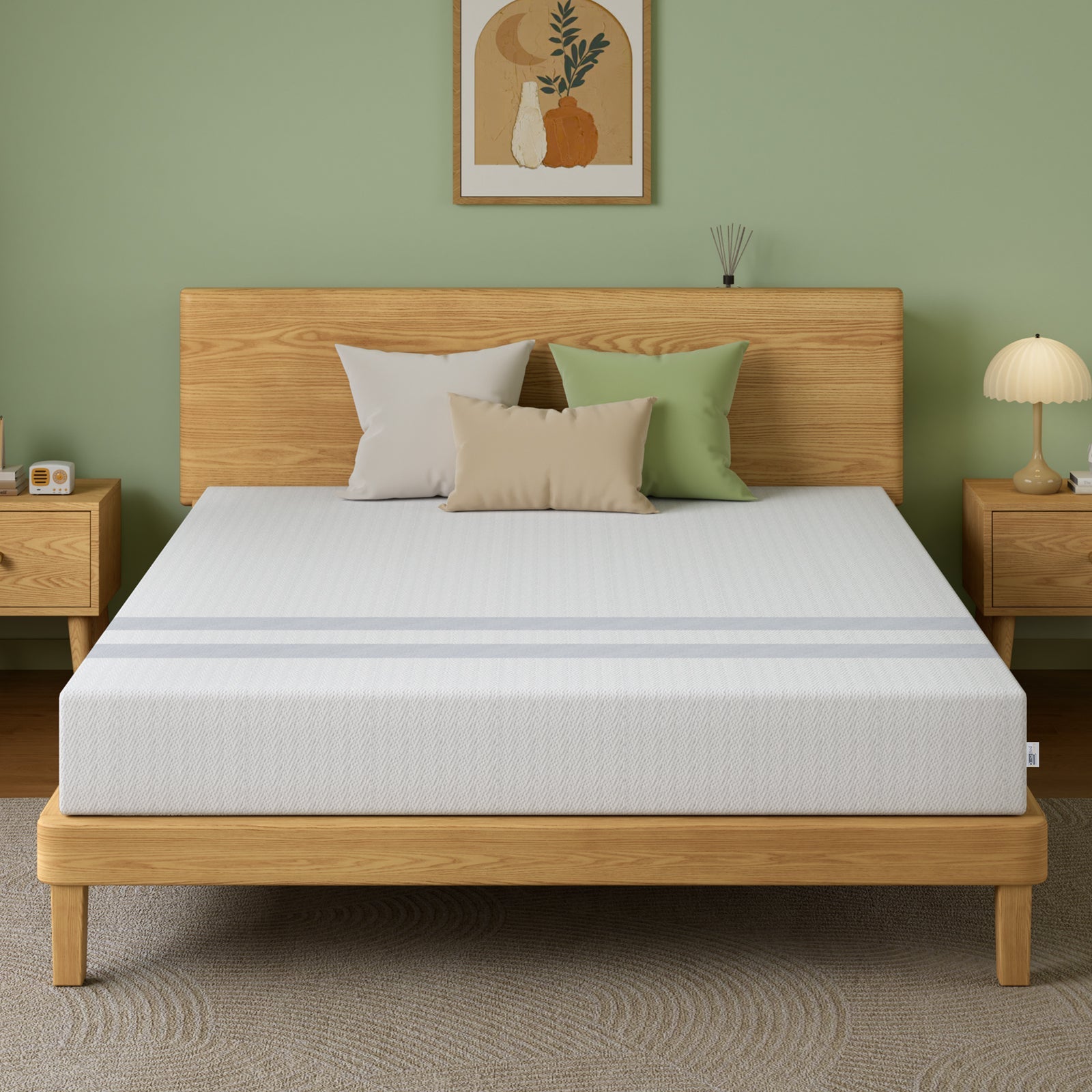 20cm King Reversible Gel Memory Foam Mattress Medium Soft & Firm - Furniture > Mattresses > King Size Mattress - Rivercity House & Home Co. (ABN 18 642 972 209) - Affordable Modern Furniture Australia