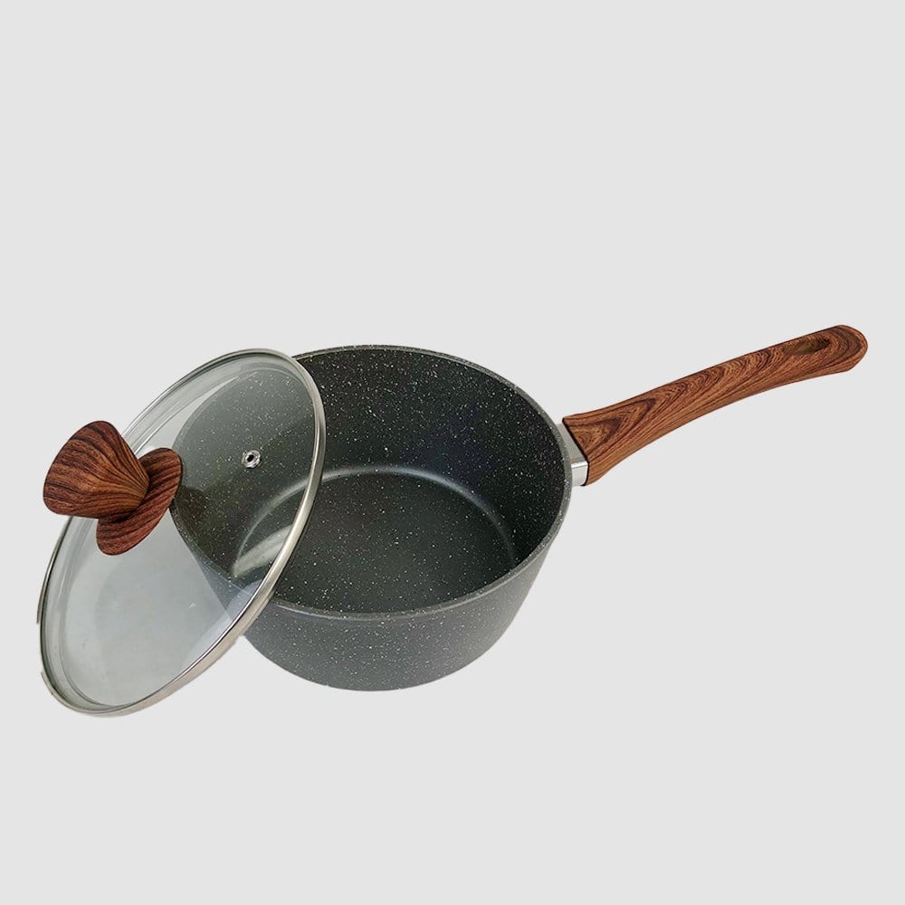 20cm Non - Stick Saucepan With Lid - Home & Garden > Kitchenware > Skillets & Frying Pans - Rivercity House & Home Co. (ABN 18 642 972 209) - Affordable Modern Furniture Australia