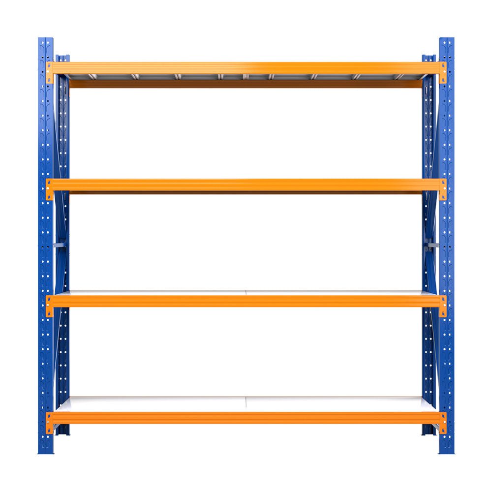 2Mx2M Garage Shelving Warehouse Rack Pallet Racking Storage Shelf Blue ...