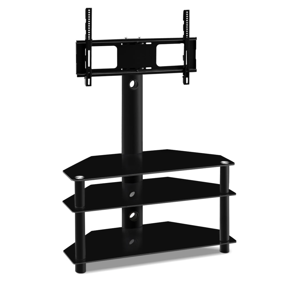 3 Tier Floor TV Stand with Bracket Shelf Mount - Rivercity House & Home Co. (ABN 18 642 972 209) - Affordable Modern Furniture Australia
