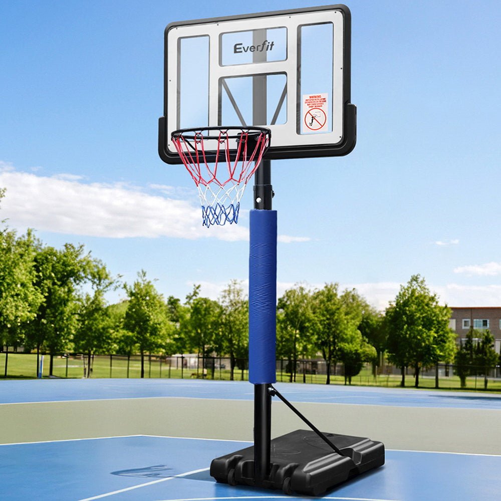 3.05M Basketball Hoop Stand System Ring Portable Net Height Adjustable Blue - Rivercity House & Home Co. (ABN 18 642 972 209) - Affordable Modern Furniture Australia