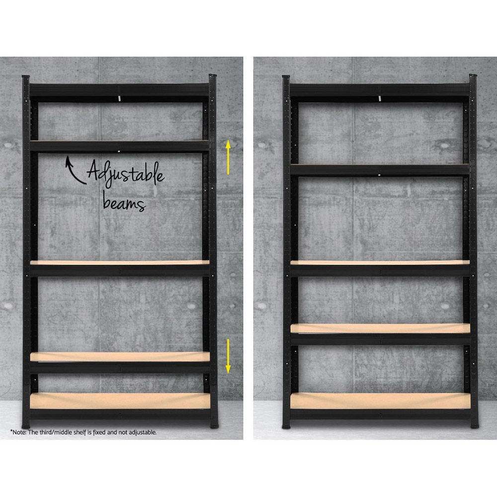 3x1.8M Garage Shelving Warehouse Rack Pallet Racking Storage Shelf ...