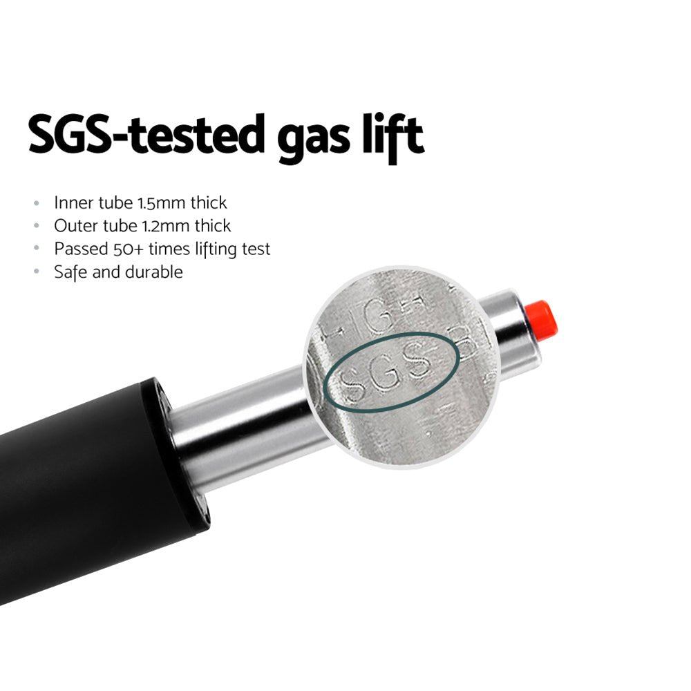 4x Bar Stools Faux Leather Chair White - Furniture > Bar Stools & Chairs - Rivercity House & Home Co. (ABN 18 642 972 209) - Affordable Modern Furniture Australia