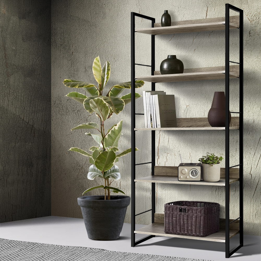 5 Tier Display Shelf (159cm High) - Furniture > Office - Rivercity House & Home Co. (ABN 18 642 972 209) - Affordable Modern Furniture Australia