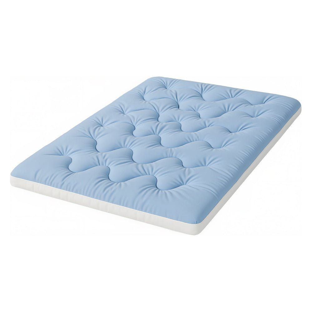 5cm Mattress Topper Pillowtop toppers Double - Sided Single - Furniture > Mattresses > Mattress Toppers - Rivercity House & Home Co. (ABN 18 642 972 209) - Affordable Modern Furniture Australia