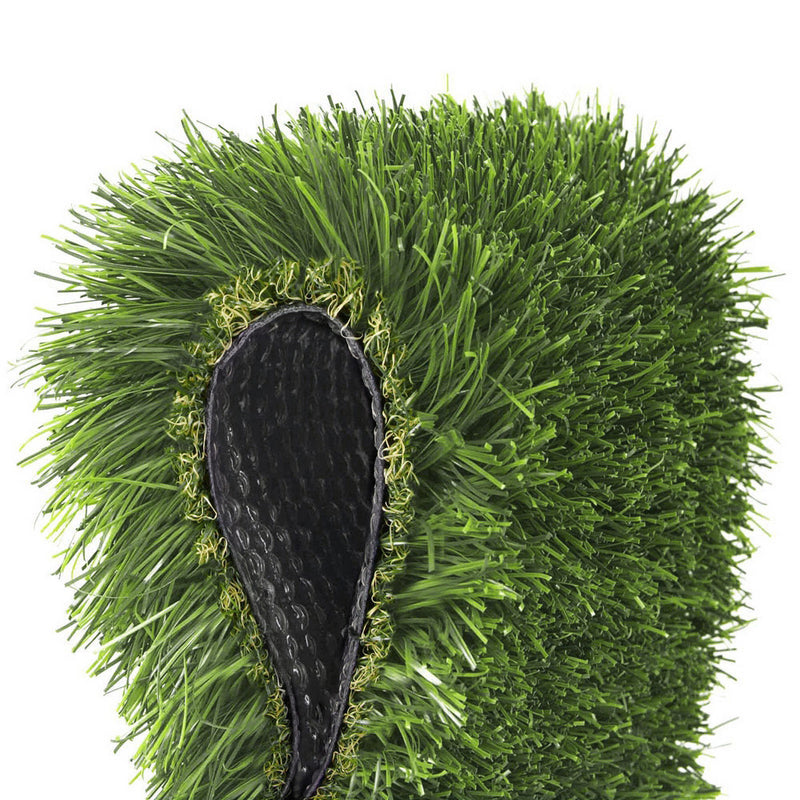 Primeturf Synthetic 20mm 1.9mx5m 9.5sqm Artificial Grass Fake Turf 4-coloured Plants Plastic Lawn-3