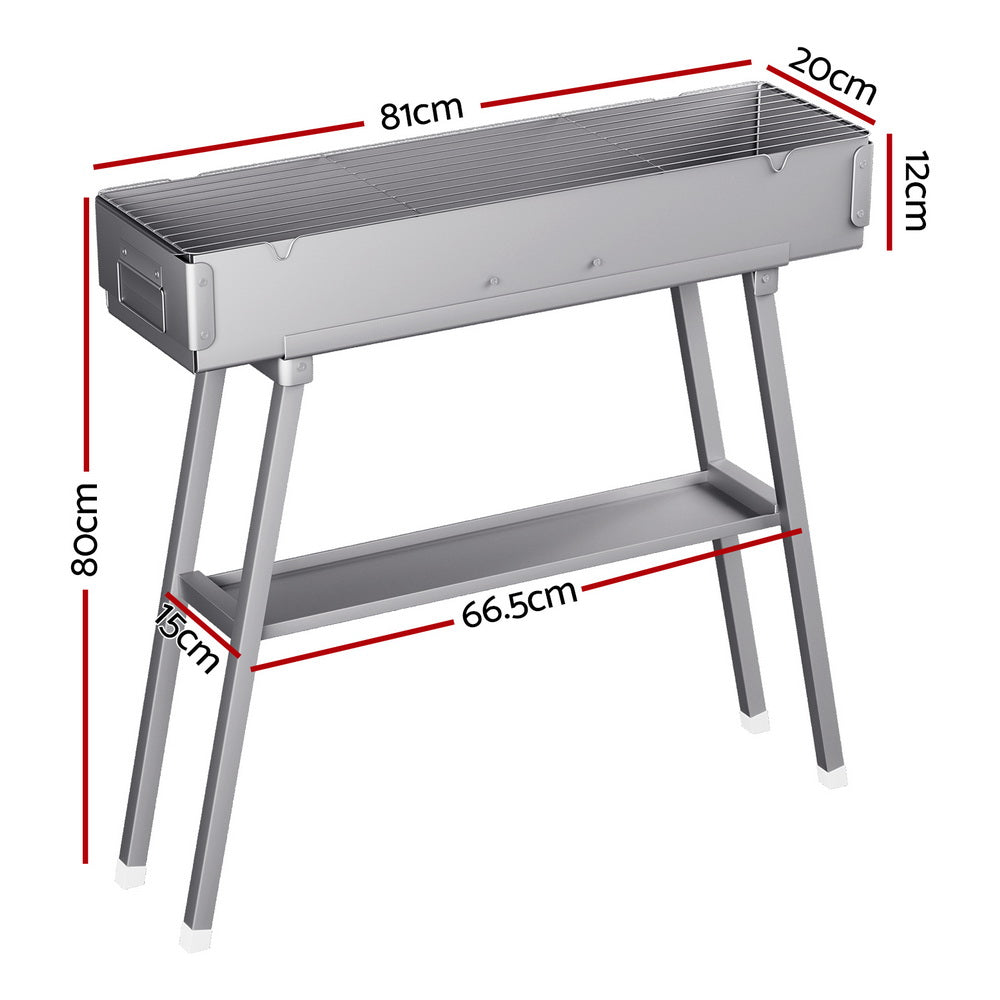 BBQ Grill Charcoal Smoker Barbecue Portable