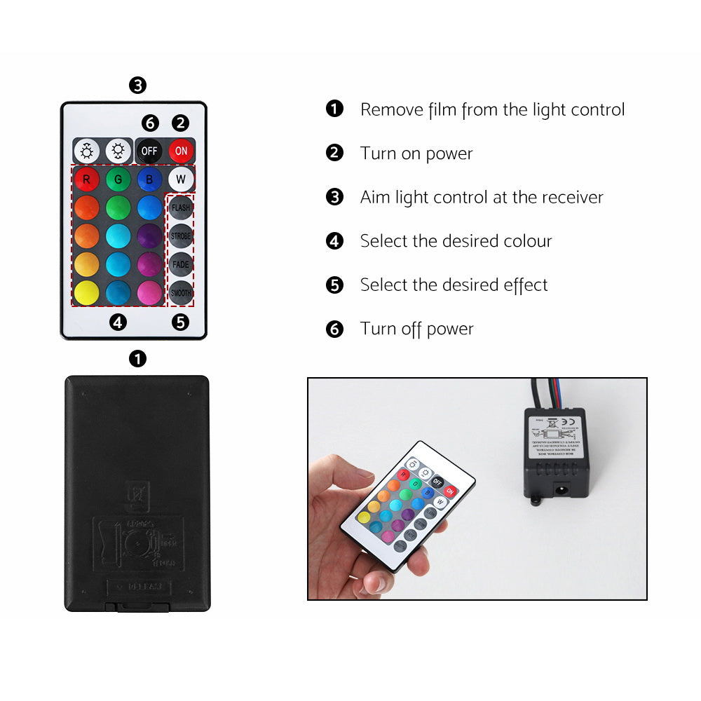 189CM LED Entertainment Unit in White Gloss