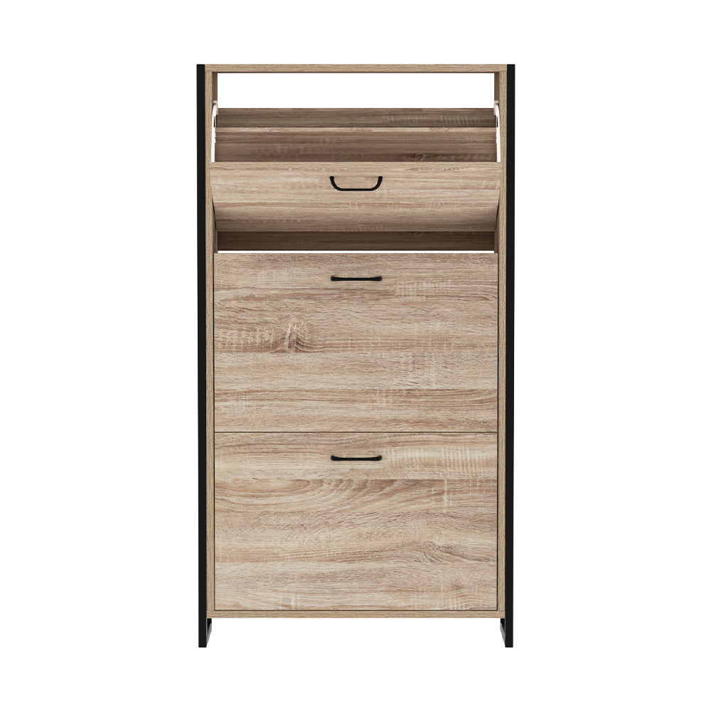 Wooden Shoe Cabinet Storage Rack