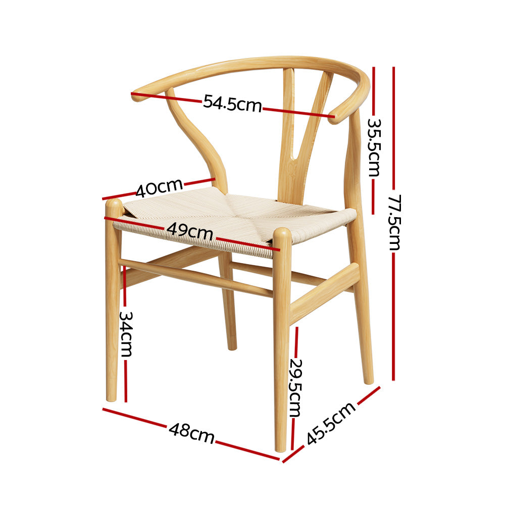 Kraft Wishbone Dining Chair