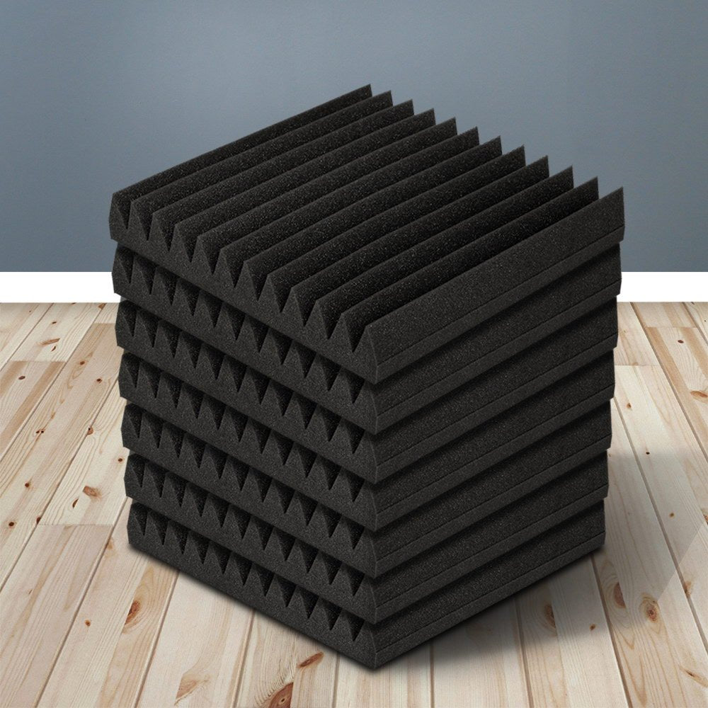 Acoustic Foam 40pcs 30x30x5cm Sound Absorption Proofing Panel Studio Wedge - Audio & Video > Acoustic Foam - Rivercity House & Home Co. (ABN 18 642 972 209) - Affordable Modern Furniture Australia