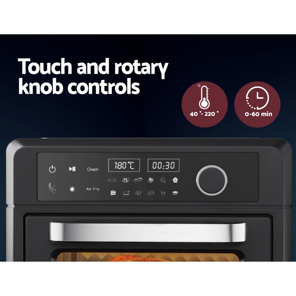 Air Fryer 20L LCD Fryers Oven - Appliances > Kitchen Appliances > Air Fryers - Rivercity House & Home Co. (ABN 18 642 972 209) - Affordable Modern Furniture Australia