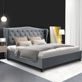 Altona King Bed Frame Grey