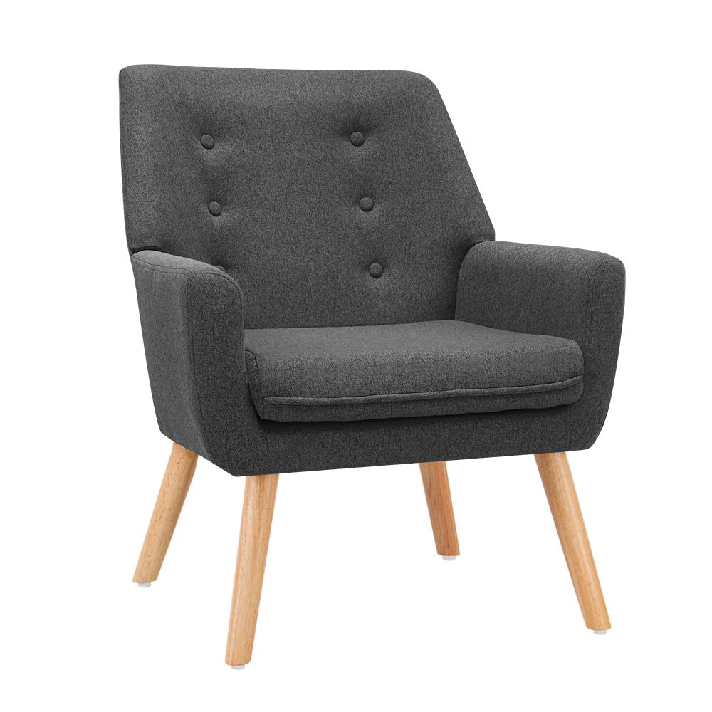Armchair Tub Single Dining Chair - Rivercity House & Home Co. (ABN 18 642 972 209) - Affordable Modern Furniture Australia