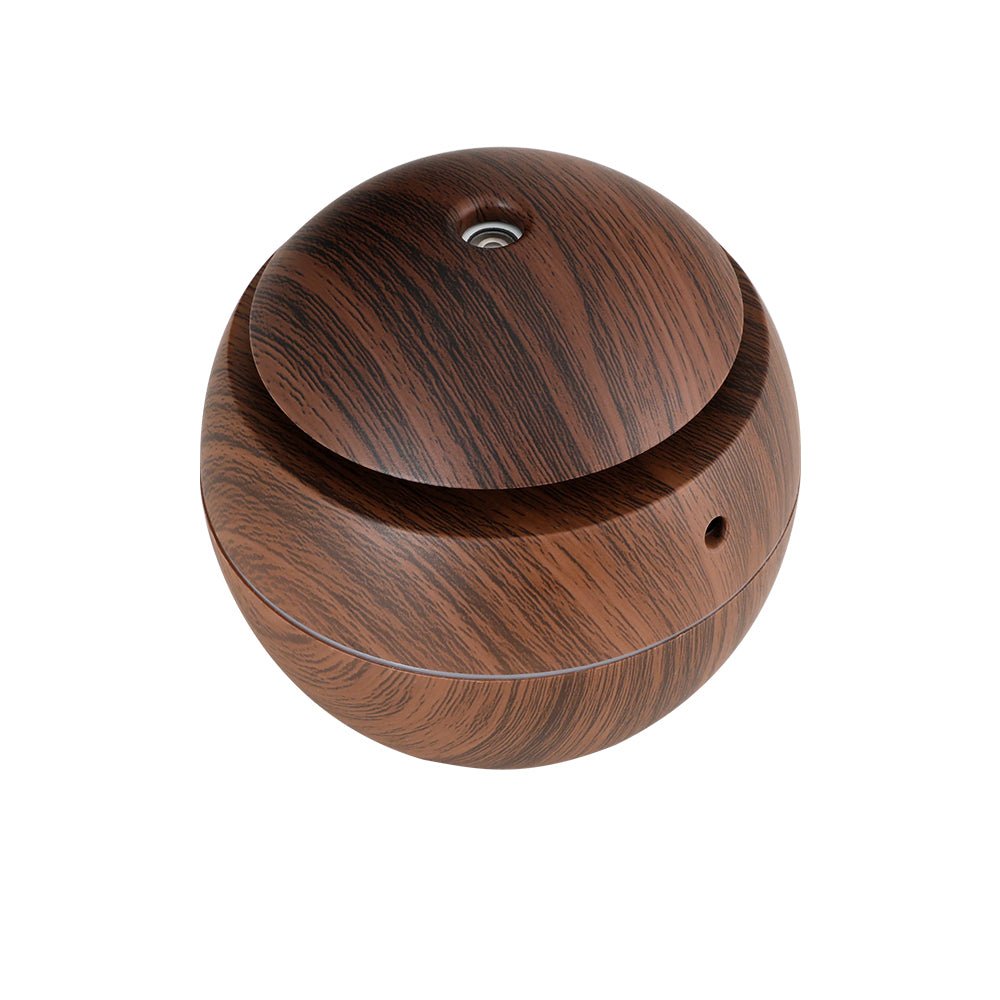 Aroma Diffuser Aromatherapy Dark Wood 130ml - Appliances > Aroma Diffusers & Humidifiers > Aroma Diffusers - Rivercity House & Home Co. (ABN 18 642 972 209) - Affordable Modern Furniture Australia