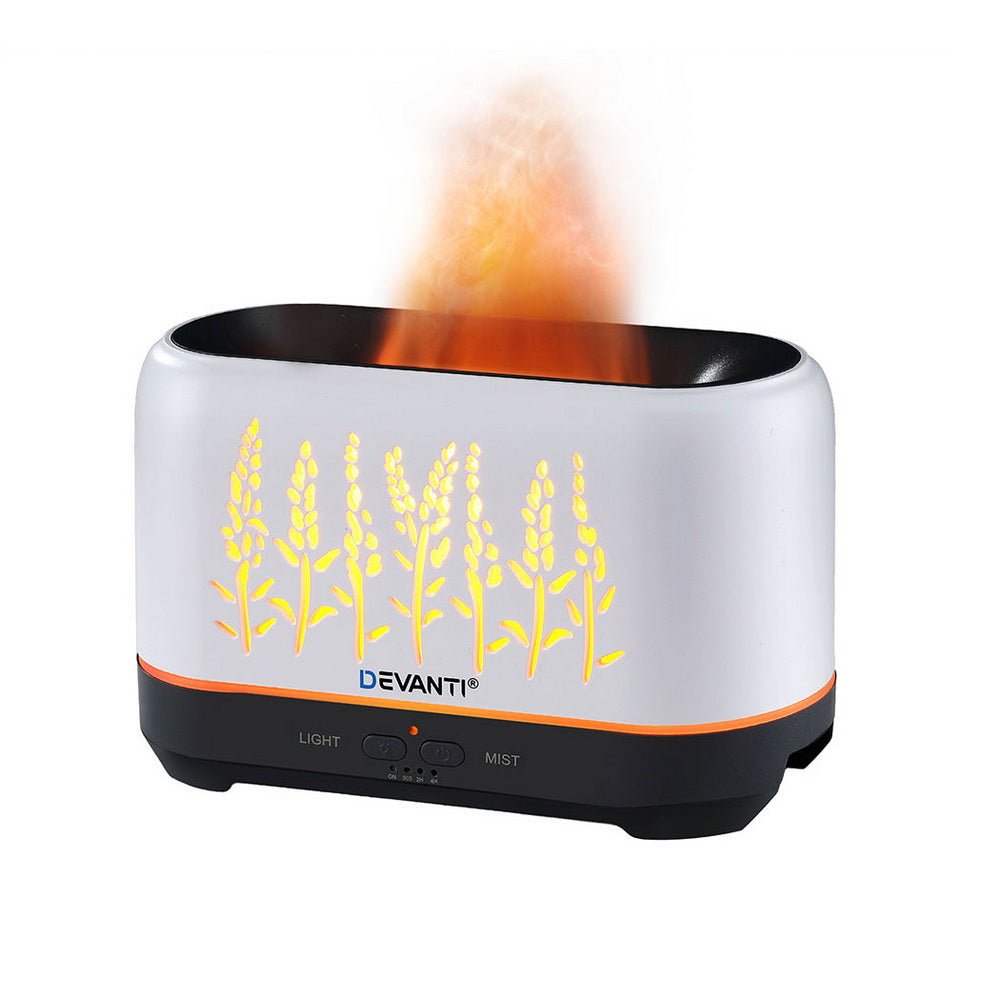 Aroma Diffuser Aromatherapy Flame 200ml - Appliances > Aroma Diffusers & Humidifiers > Aroma Diffusers - Rivercity House & Home Co. (ABN 18 642 972 209) - Affordable Modern Furniture Australia