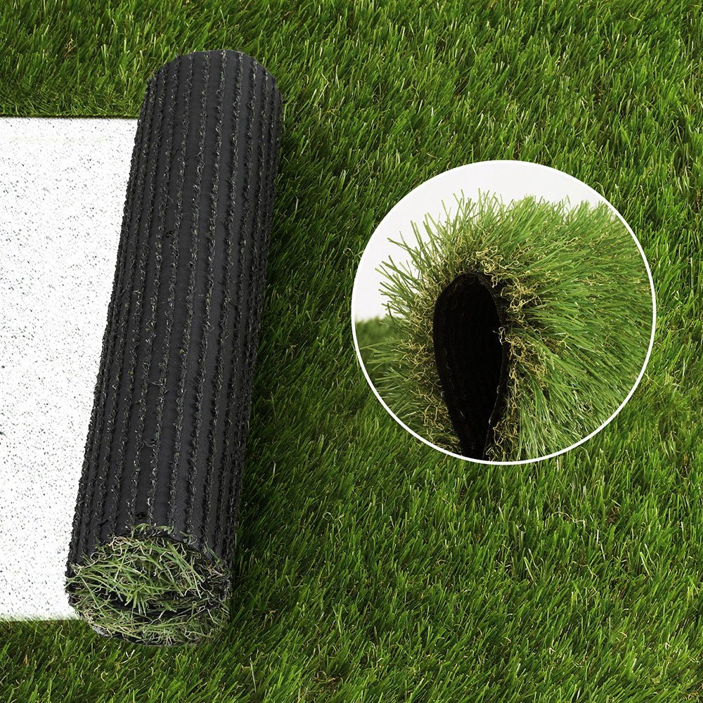 Artificial Grass 45mm 1mx10m Synthetic Fake Lawn Turf Plastic Plant 4 - coloured - Home & Garden > Artificial Plants - Rivercity House & Home Co. (ABN 18 642 972 209) - Affordable Modern Furniture Australia