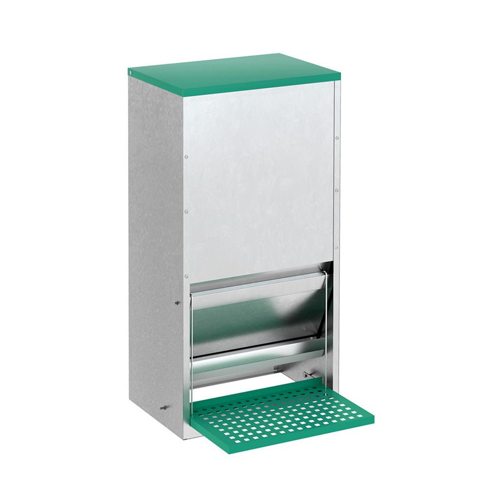 Automatic Chicken Feeder Port Coop Chick Poultry Treadle Self Opening - Pet Care > Coops & Hutches - Rivercity House & Home Co. (ABN 18 642 972 209) - Affordable Modern Furniture Australia