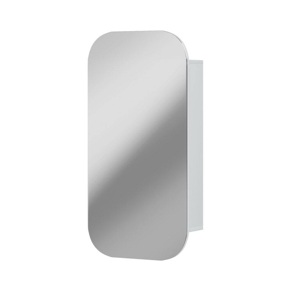 Bathroom Mirror Cabinet Medicine Shaving Arch Wall Hung 450x900mm White - Furniture > Bathroom > Bathroom Cabinets, Cupboards & Storage - Rivercity House & Home Co. (ABN 18 642 972 209) - Affordable Modern Furniture Australia