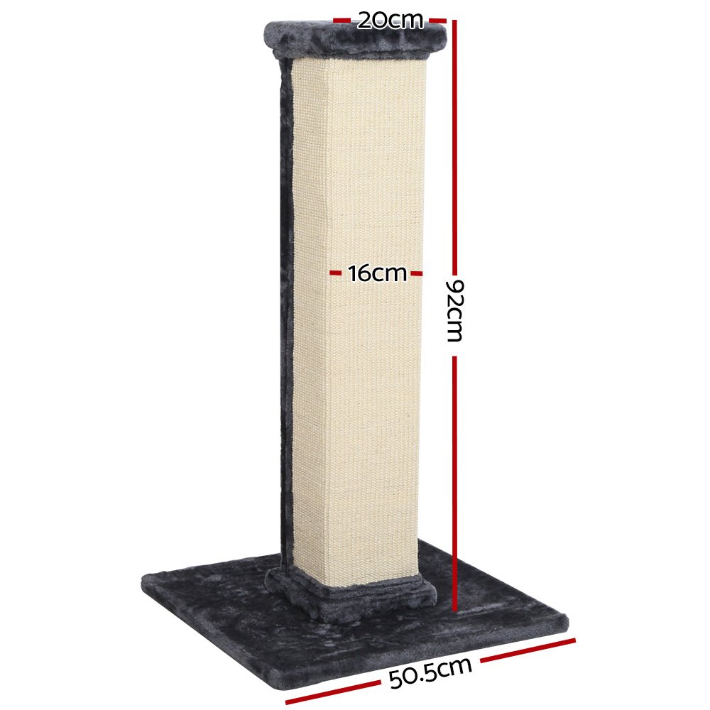 Cat Tree Trees Scratching Post 92cm Sisal Scratcher Tower Condo House Tall - Pet Care > Cat Supplies - Rivercity House & Home Co. (ABN 18 642 972 209) - Affordable Modern Furniture Australia