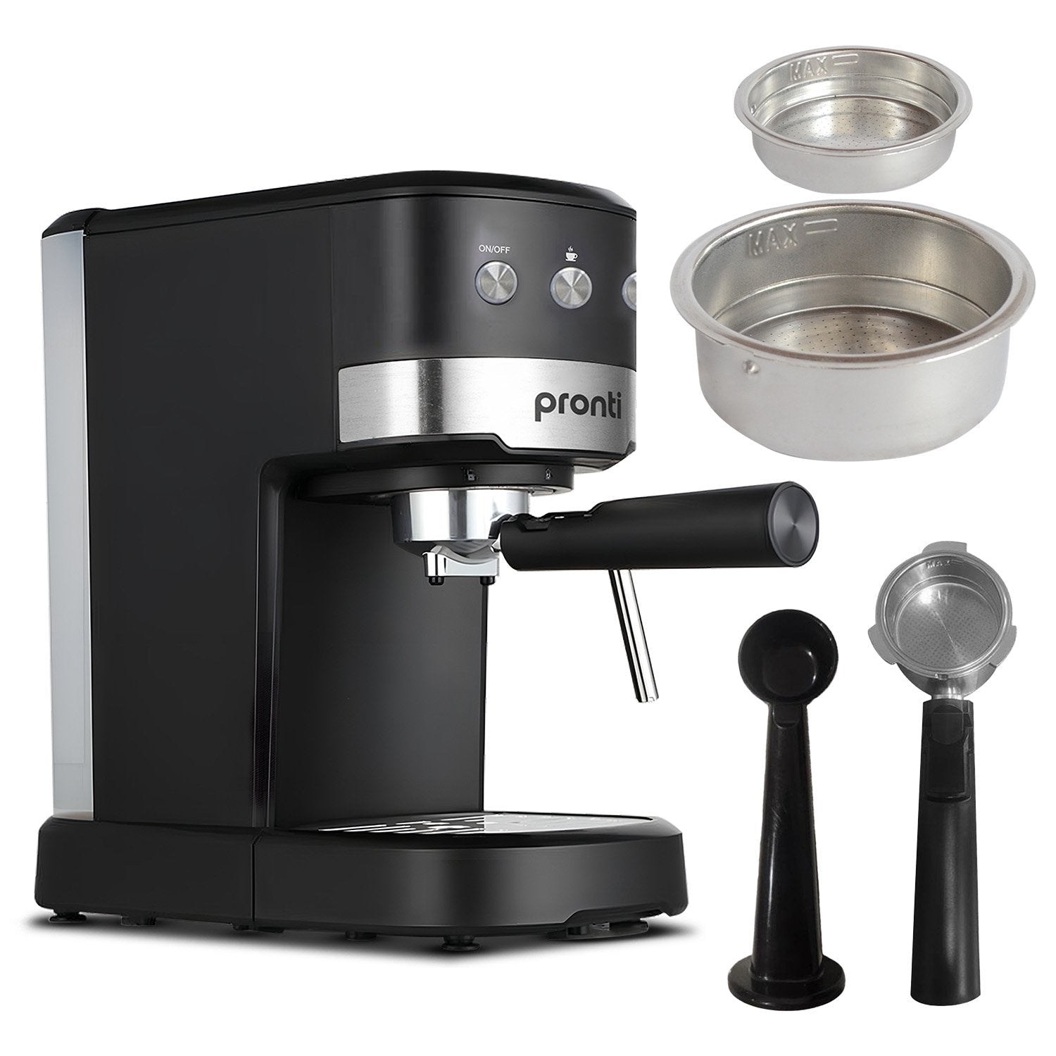 CM - 850D Coffee Machine 20 Bar Espresso Maker with Milk Frother and 1.25L Tank - Appliances > Kitchen Appliances > Coffee Machines & Accessories - Rivercity House & Home Co. (ABN 18 642 972 209) - Affordable Modern Furniture Australia