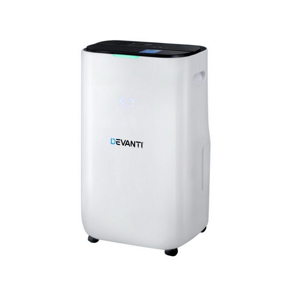 Dehumidifier 20L Air Purifier White - Appliances > Aroma Diffusers & Humidifiers > Dehumidifiers - Rivercity House & Home Co. (ABN 18 642 972 209) - Affordable Modern Furniture Australia