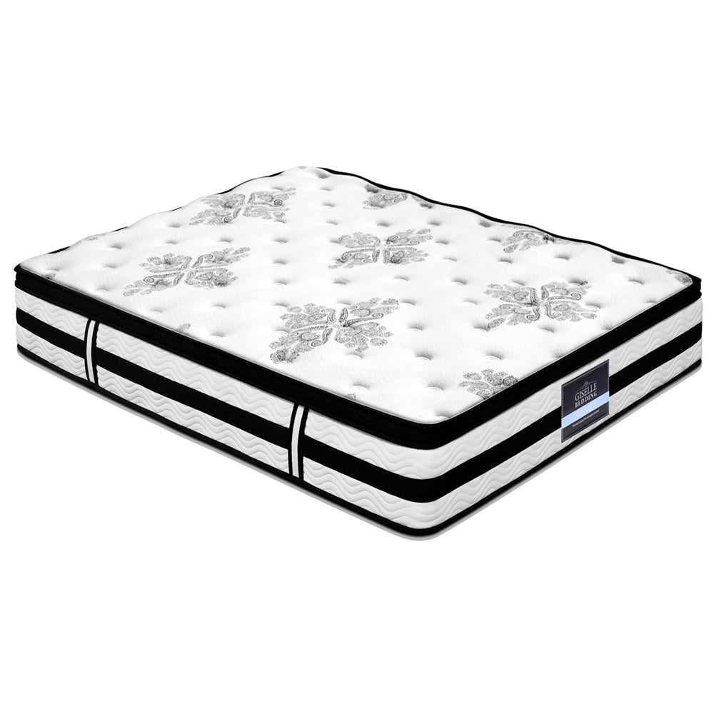 Double Size | Algarve Euro Top Pocket Spring Mattress (Medium Firm) - Rivercity House & Home Co. (ABN 18 642 972 209) - Affordable Modern Furniture Australia