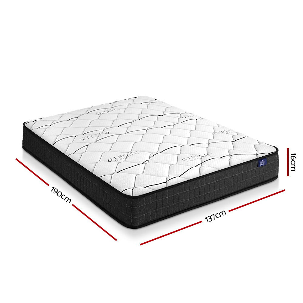 Double Size | Glay Bonnell Spring Mattress (Medium Firm) - Rivercity House & Home Co. (ABN 18 642 972 209) - Affordable Modern Furniture Australia