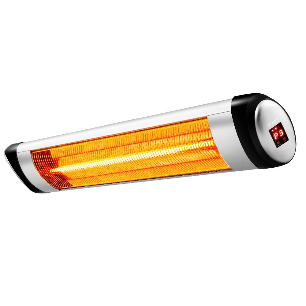 Electric Radiant Heater Patio Strip Heaters 2000W - Rivercity House & Home Co. (ABN 18 642 972 209) - Affordable Modern Furniture Australia