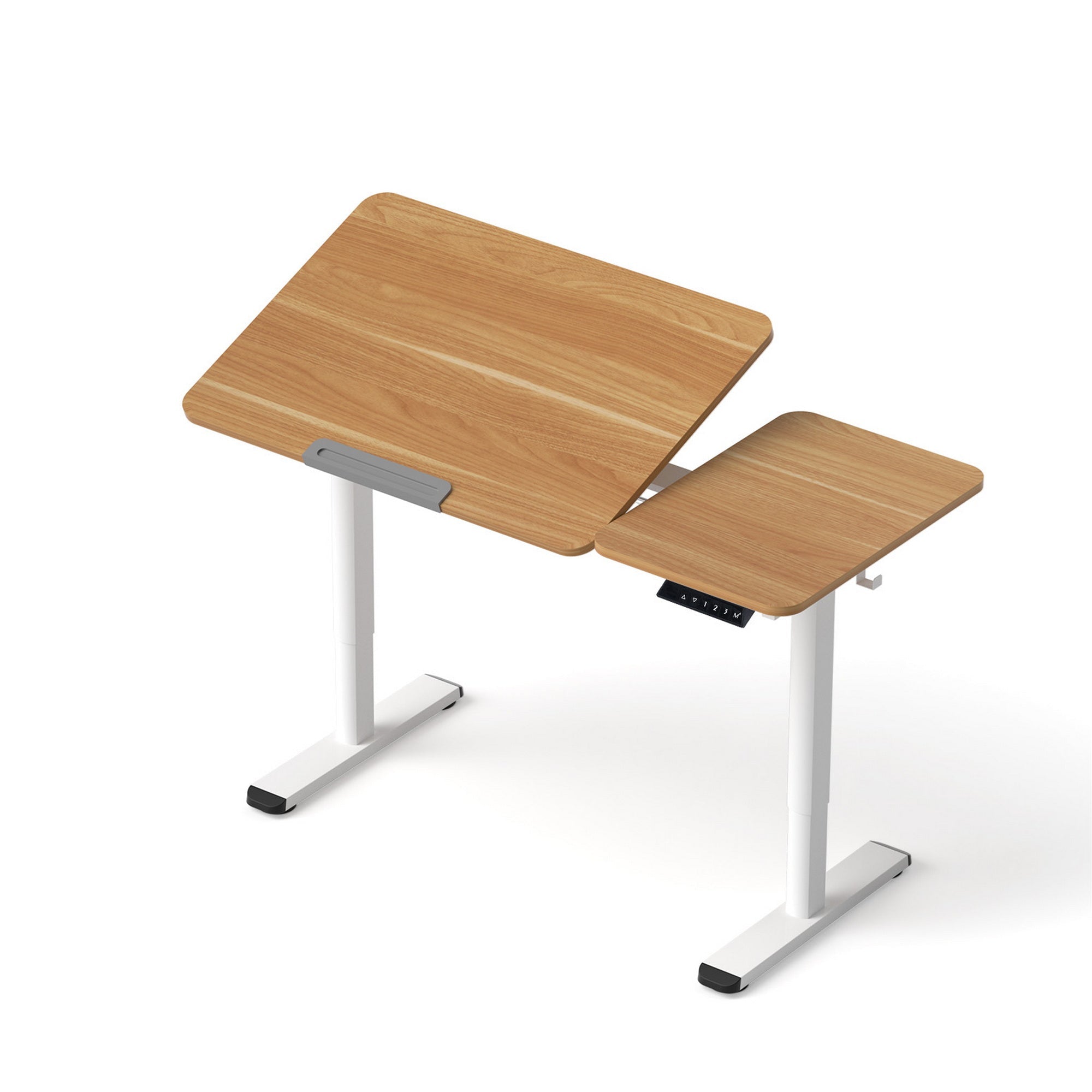Electric Standing Desk Height Adjustable Sit Stand Desk Tilting Top - Furniture > Office > Desks - Rivercity House & Home Co. (ABN 18 642 972 209) - Affordable Modern Furniture Australia