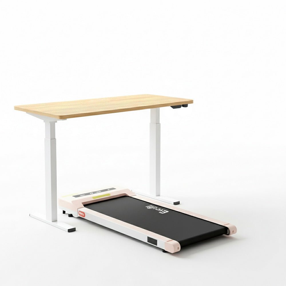 Electric Treadmill with 140cm Automatic Standing Desk Walking Pad 360mm - Furniture > Office > Desks - Rivercity House & Home Co. (ABN 18 642 972 209) - Affordable Modern Furniture Australia