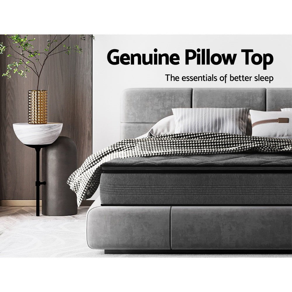 Ella Series Pillow Top Mattress 18CM Thick - Single - Furniture > Mattresses - Rivercity House & Home Co. (ABN 18 642 972 209) - Affordable Modern Furniture Australia