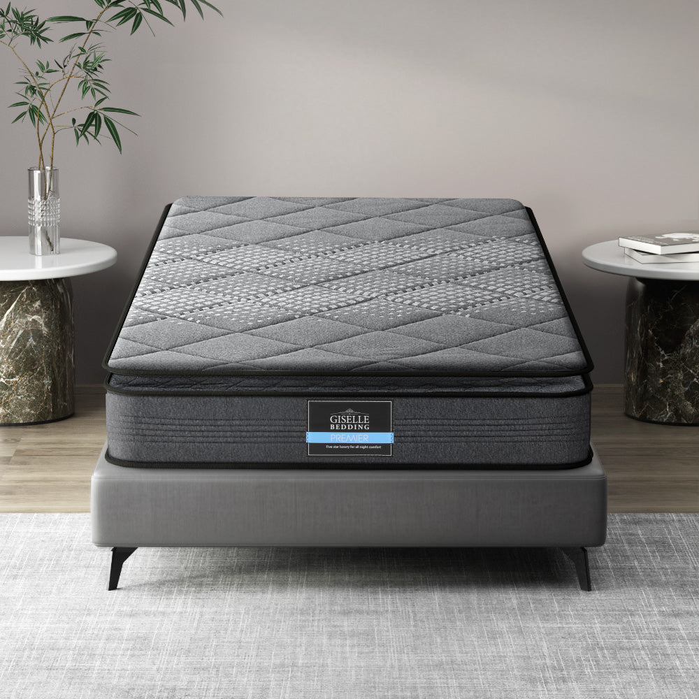 Ella Series Pillow Top Mattress 18CM Thick - Single - Furniture > Mattresses - Rivercity House & Home Co. (ABN 18 642 972 209) - Affordable Modern Furniture Australia