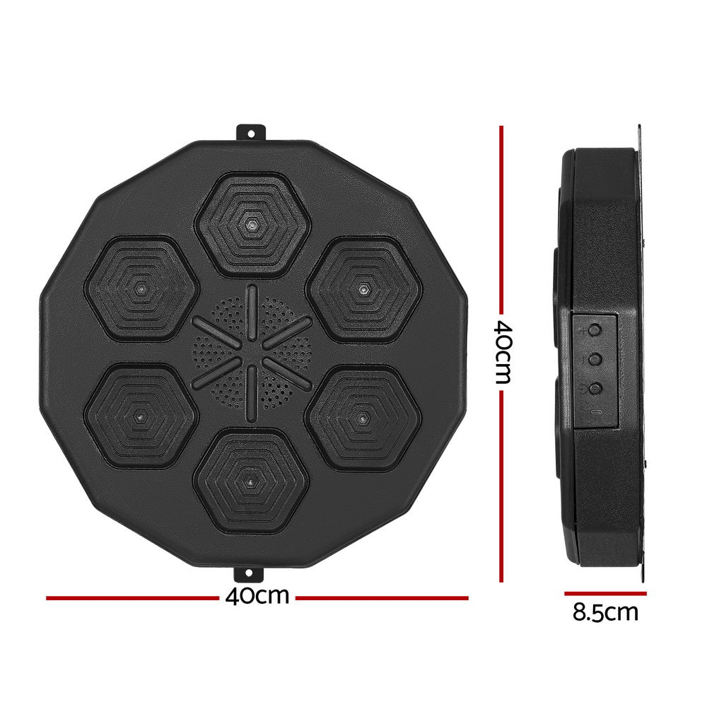 Everfit Music Boxing Machine Bluetooth Target Punching USB Chargeable Home Gym - Sports & Fitness > Exercise, Gym and Fitness - Rivercity House & Home Co. (ABN 18 642 972 209) - Affordable Modern Furniture Australia